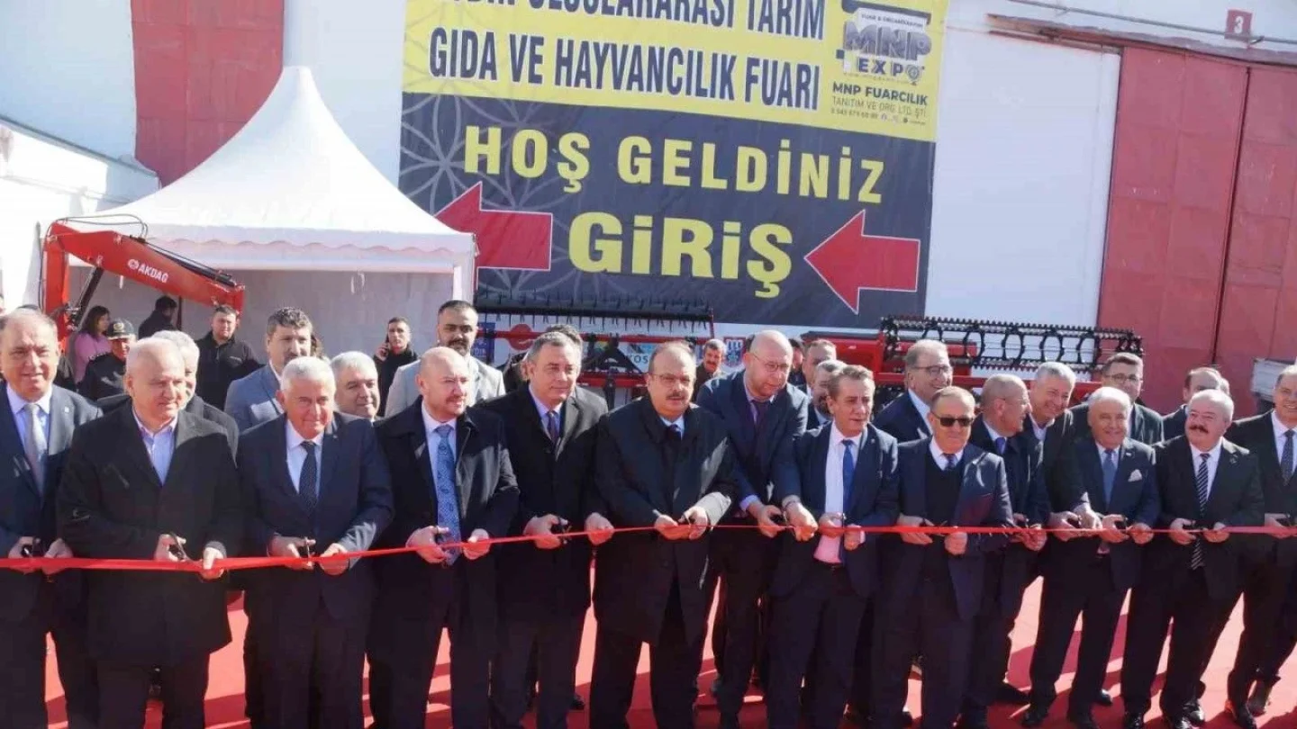 12. Aydın Tarım Fuarı Kapılarını Açtı: 580 Firma Katıldı